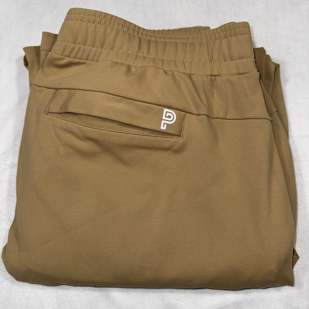 Public Rec Joggers Mens 36x30 Camel Beige Tan All Day Performance Pants